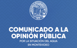 Comunicado sobre el informe del Agua