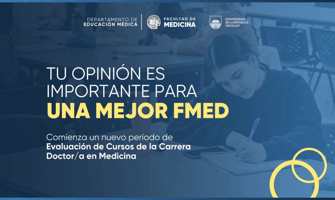 Evaluación de cursos de la Carrera Doctor/a en Medicina 2025 (primer semestre)